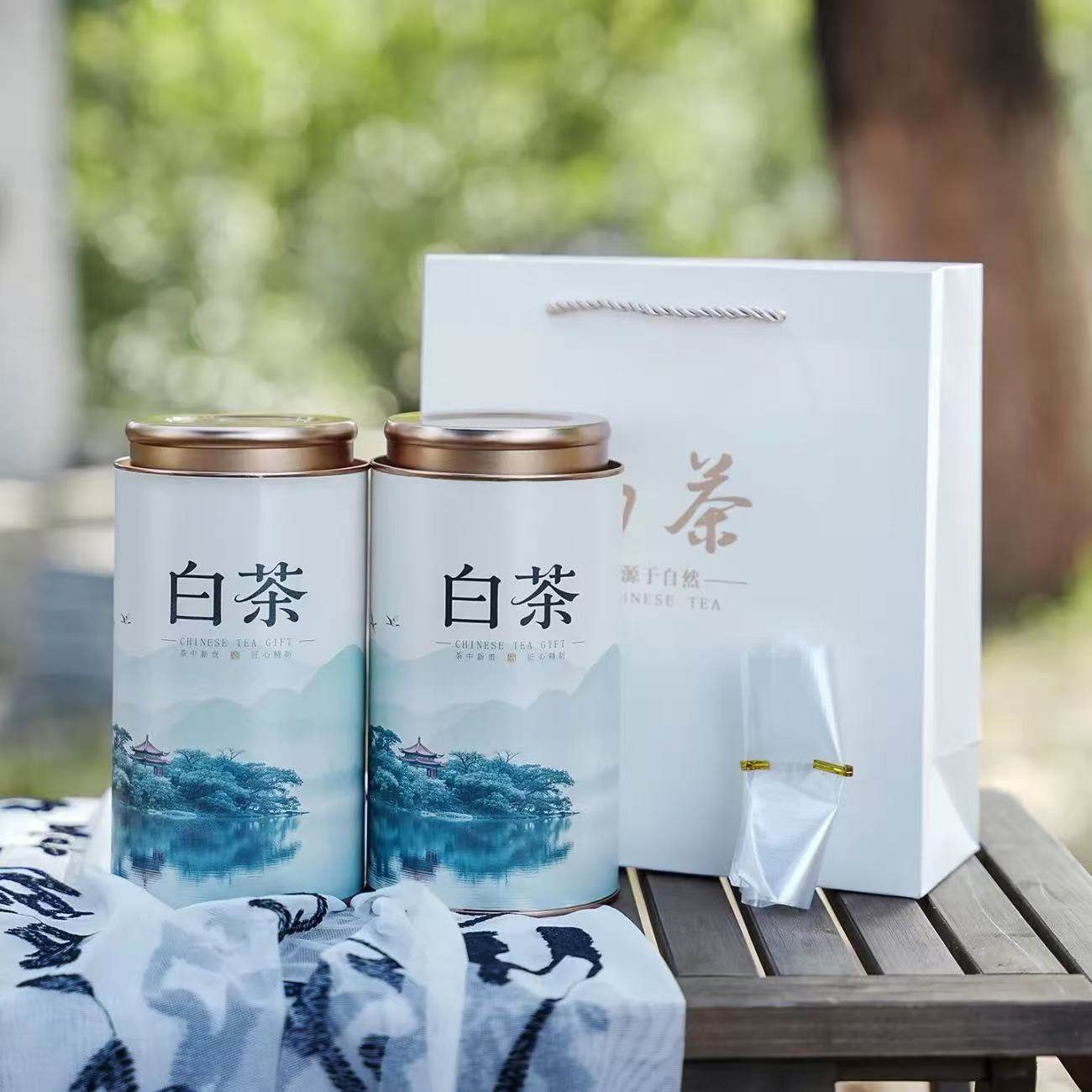 白茶空盒礼盒装茶叶罐马口铁礼盒包装茶叶罐半斤装通用茶叶礼盒,餐饮具,茶叶罐,淘宝优惠券,粉丝福利购,淘宝优惠卷