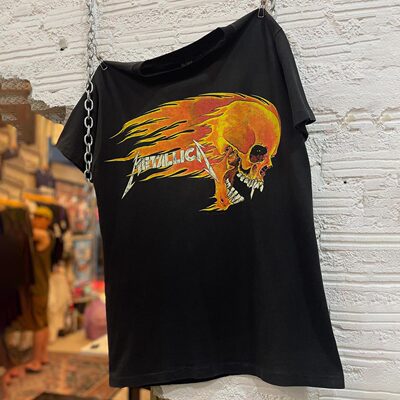 Metallica金属乐队复古短袖T恤