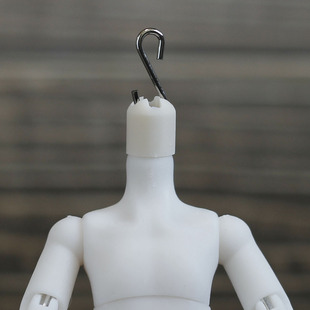 12分BJD转OB11脖卡软陶头一体头专用面撑素体魔改脖子替换配件