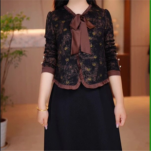 连衣裙2025新款今年流行爆款冬季假两件大码女装加绒加厚显瘦加大