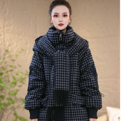 高端品牌小个子短款轻薄九江羽绒服女士冬季时尚洋气妈妈嘉兴平湖