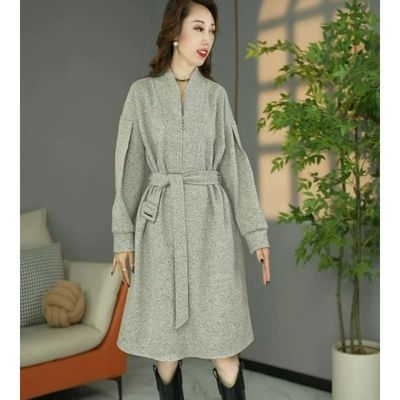 连衣裙2025新款今年流行爆款女秋冬欧版宽松洋气设计感轻奢打底裙