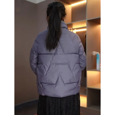 九江短款轻薄羽绒服女款2025新款冬季高端大牌小个子中年妈妈外套