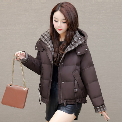 小个子洋气轻薄保暖2026巨好看的白鸭绒羽绒服女冬季杭州平湖妈妈