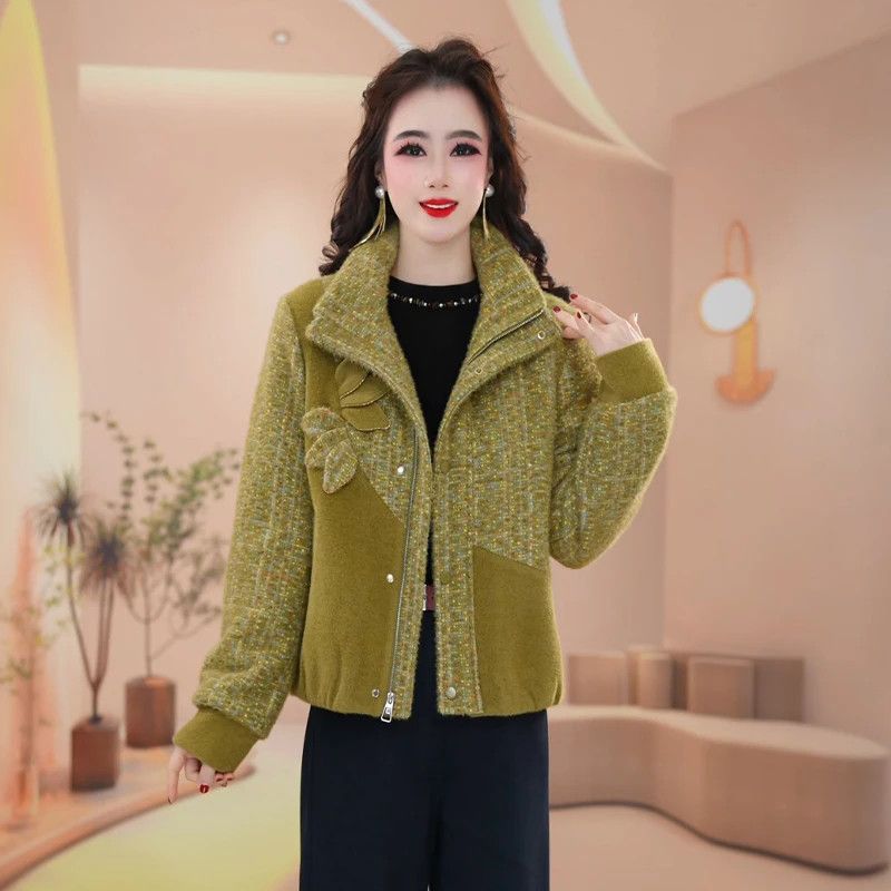 2025新款今年流行爆款冬季时尚气质显瘦百搭休闲保暖女士棉服外套