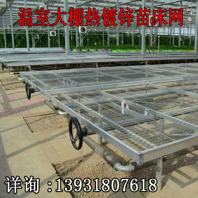 移动苗床网潮汐式温室大棚花卉苗圃蔬菜禾苗培育花架网热镀锌网片