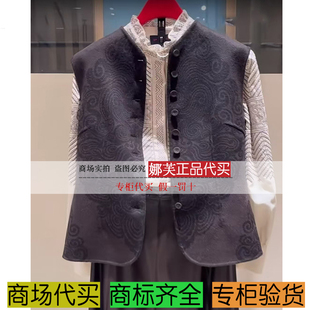 EP/雅莹女装2025秋冬新款专柜正品国内代购 马甲 EGKIW1019BK