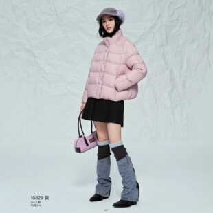 2026新款羽绒服翻新女士短款无帽面包服定做改款非半九成品衣皮壳