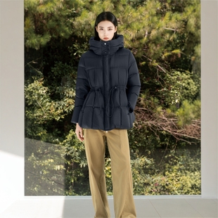 2025新款羽绒服翻新女收腰抽绳显瘦面包服定做改款非半九成品衣壳