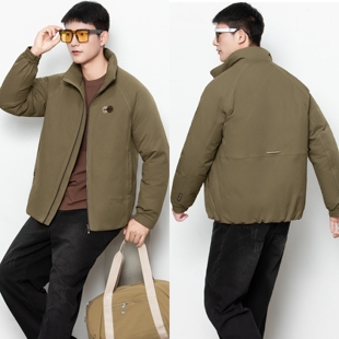 2025新款男简约休闲内行线羽绒服翻新改造定做改款非九成品衣壳