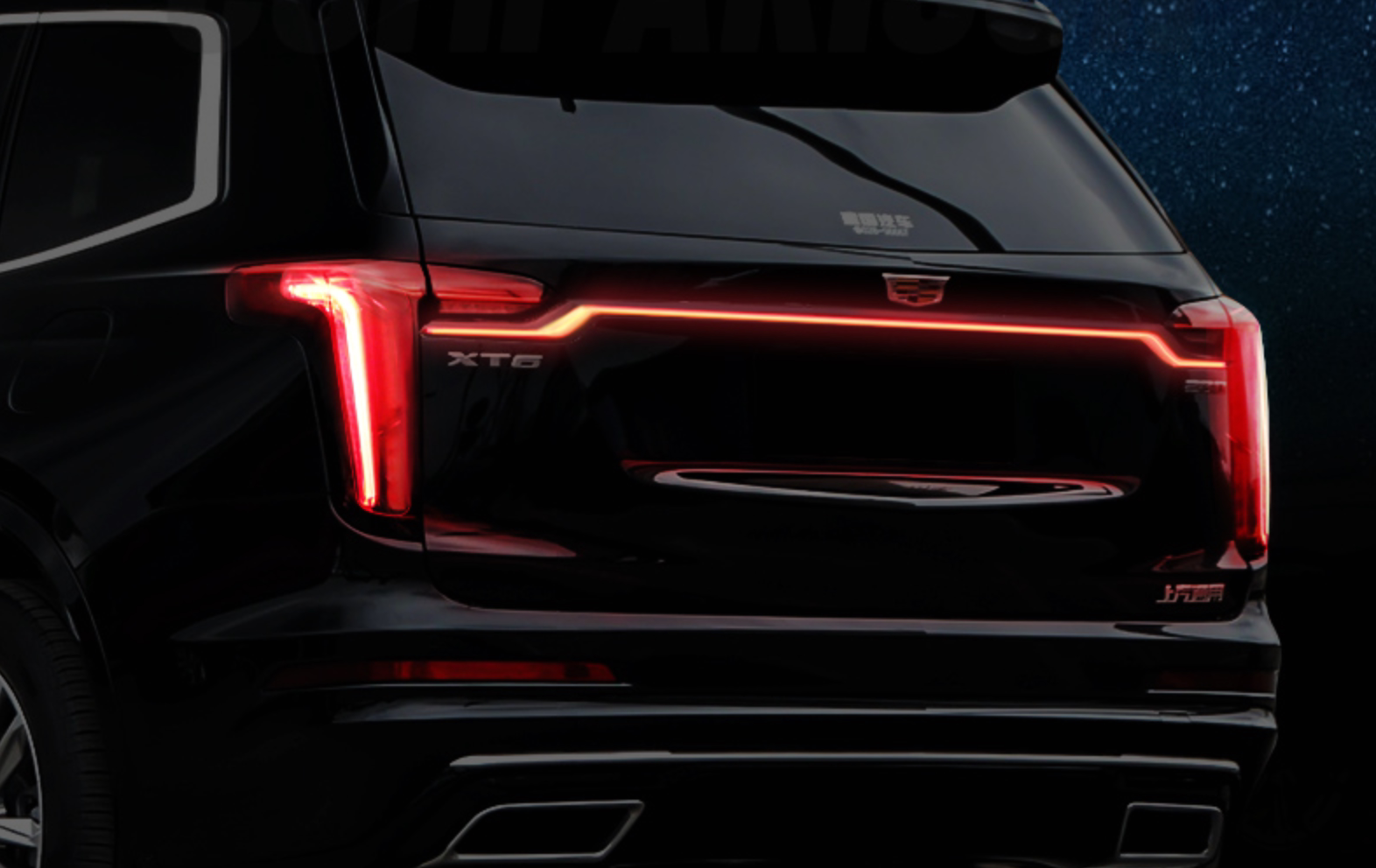 适用凯迪拉克xt6xt5动态贯穿灯