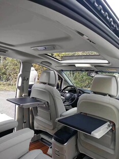 Mcan小桌板霸道陆巡LX570奔驰GLC/E威霆酷路泽V级路巡改装小桌板