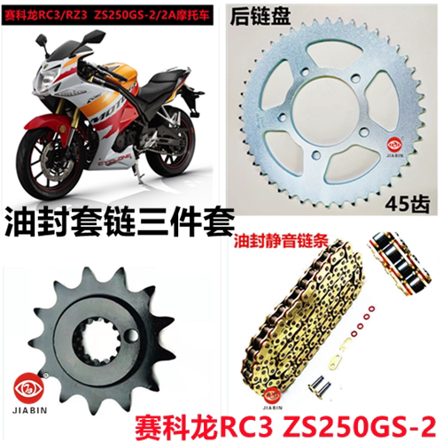 宗申赛科龙RC3油封套链ZS250GS-2