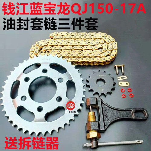 钱江蓝宝龙QJ150-17A摩托车套链