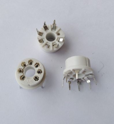 全新7脚电子管座插座GZC7_1B_Y适用于6J I6X4  2P2 624  搭棚用