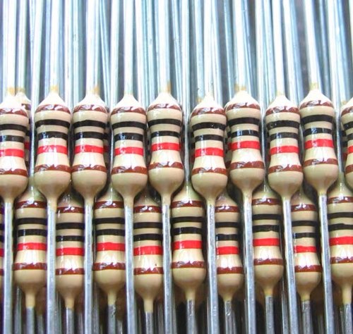 10只价1/4W 北京718系列低温飘电阻 1%金厲膜粗铜脚电阻6.2k-1.5M