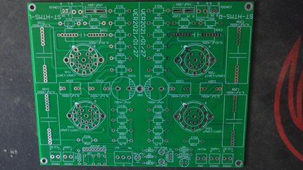 经典好声日本和田茂氏胆前级12AX7/12AT7/12AU7左右声道对称设计