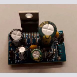 PCB空板 tda2003功放板 纯后级 单电源18V12W PCB散件 单声道
