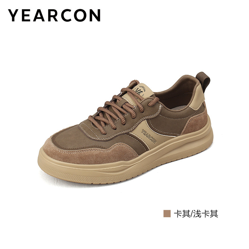意尔康男鞋2025秋季新款透气男士