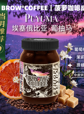 菠萝咖啡成子埃塞俄比亚葡柚马咖啡豆日晒处理手冲精品冷萃120g