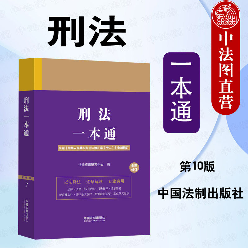 刑法一本通第十版中国法制