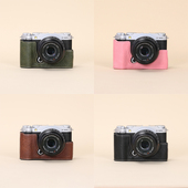 富士XM5保护套XT30二代XT50XS20相机包XS10XH2S底座皮配件X100Vi