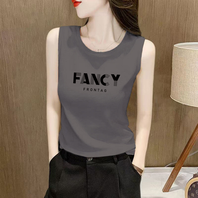 纯棉时尚背心吊带t恤女