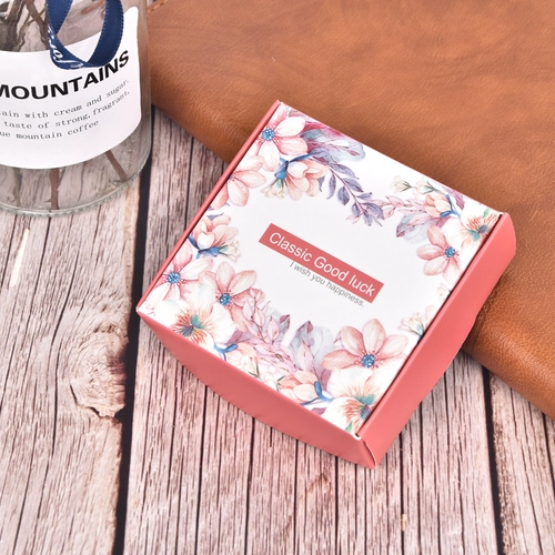 Мыло ручной работы, коробка, кушон, аксессуар, индивидуальная мыльница, 50 шт