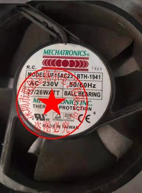 UF-15AC23 BTH -1941 230V27/26W UF15AC23-BTHR-B1 原装进口风扇