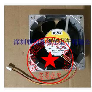 9GL1224G103 DC24V 0.50A 9GL1224E101原装日本三洋SANYO铝框风扇