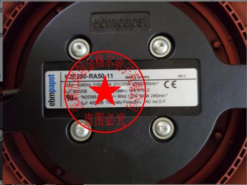 K2E250-RA50-11 K2E250-RA50-01 230V210/285W原装ebmpapst进口风