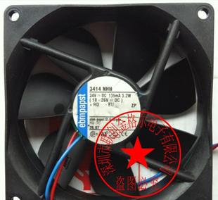 3.2W 135MA 24V 德國進口風扇 3412NHH 原裝 3414NHHR 3414NHH