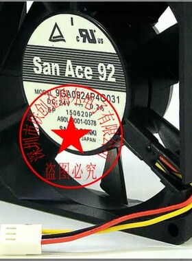A90L-0001-0378 9GA0924P4G031 3610KL-05W-B59 3线FANUC驱动风扇