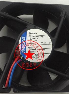 8414NGM 8414NGML 24V 60MA 1.4W 原装德国进口 设备轴流风扇