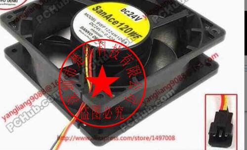 9WF1224H1D03 9WF1224H1D04 24V 0.32A三线 原装SANYO FANUC 风扇