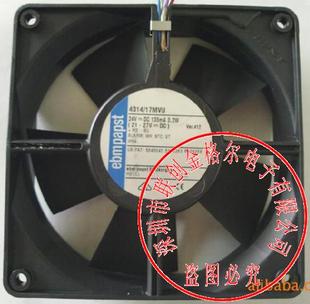4314/17MVU 24V 3.2W 原装德国进口 120*120*32 4线 设备风扇