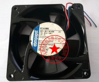 4114NH5 24VDC 1.9A 46W 4114NH4R 24V原装德国进口 进口风扇