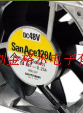 9GL1248G101 48V 0.25A原装日本三洋SanAce120L 铝框日本进口风扇