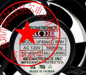 UF80A12 UF-80A11 BWH UF80A12 BTHAC120V12/14W台湾进口风扇