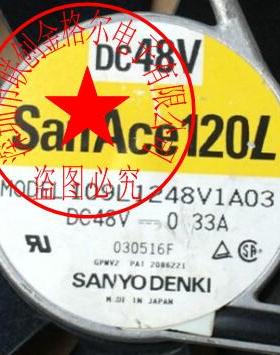 109L1248V1A03 DC48V 0.33A 原装正品日本三洋SANYO 铝框设备风扇