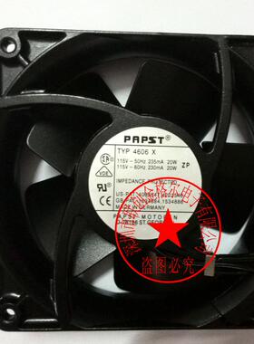 TYP 4606X 4606N 115V 原装正品德国- 全金属耐高温风扇