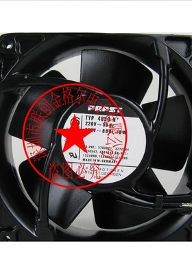 TYP 4550N 220V/230V 15W原装正品德国 全金属耐高温风扇