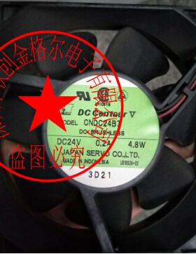 CNDC24B7 DC24V 0.2A 4.8W CNDC24B4 CNDC24B7R原装日本SERVO风扇