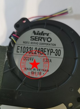 E1033L24BEYP-30 E1033H24BYAS-30 24V1.32A4线日本SERVO进口风扇