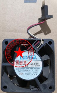 2410ML-05W-B39 24V 0.10A原装日本 60*60*25三线进口轴流风扇