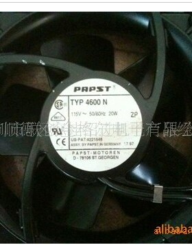 TYP 4600N 原装德国 115V 120*120*38 全金属耐高温交流风扇