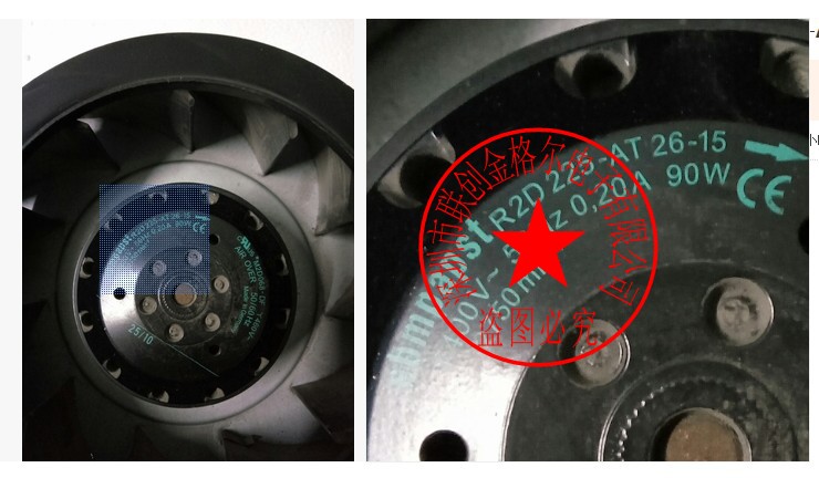 R2D225-AV26-25 AC400V M2D068-DF原装正品ebmpapst 进口离心风机