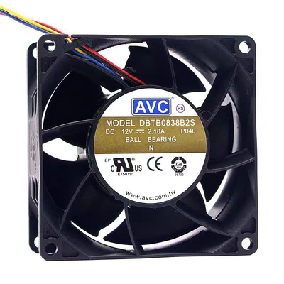 原装AVC 8038 DYTB0838B2U 12V 2.10A  8CM暴力户外挂腰散热风扇