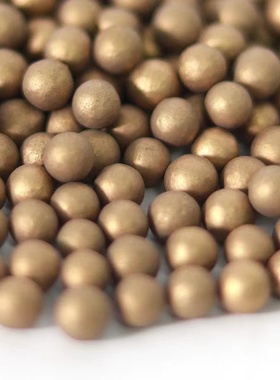 银离子球 微孔抗菌球 高效载银抑菌球 金黄色KDF净水过滤吸附材料