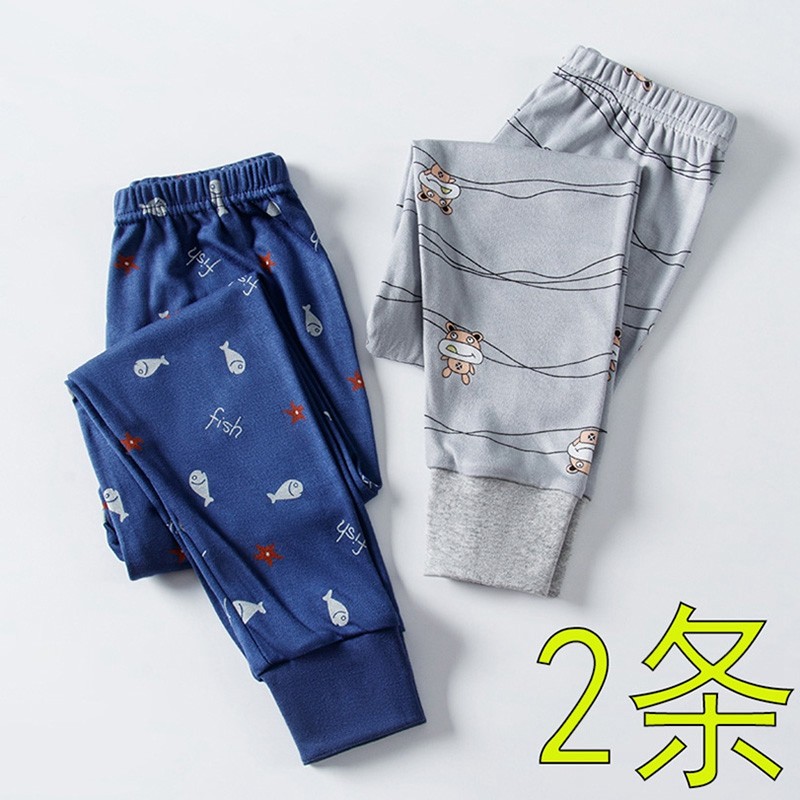 儿童秋裤单条纯棉男童女童棉毛裤宝宝3睡裤5全棉薄款宽松内穿长裤,童装/婴儿装/亲子装,保暖裤,淘宝优惠券,粉丝福利购,淘宝优惠卷